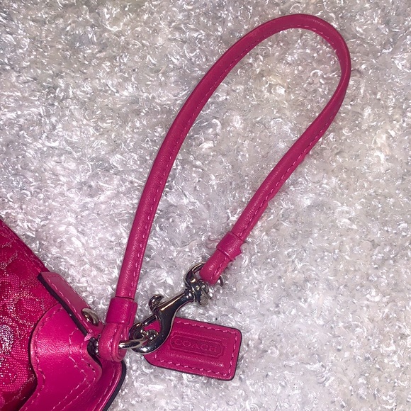 Coach Glitter Letter Clutch Purse - Picture 9 of 11